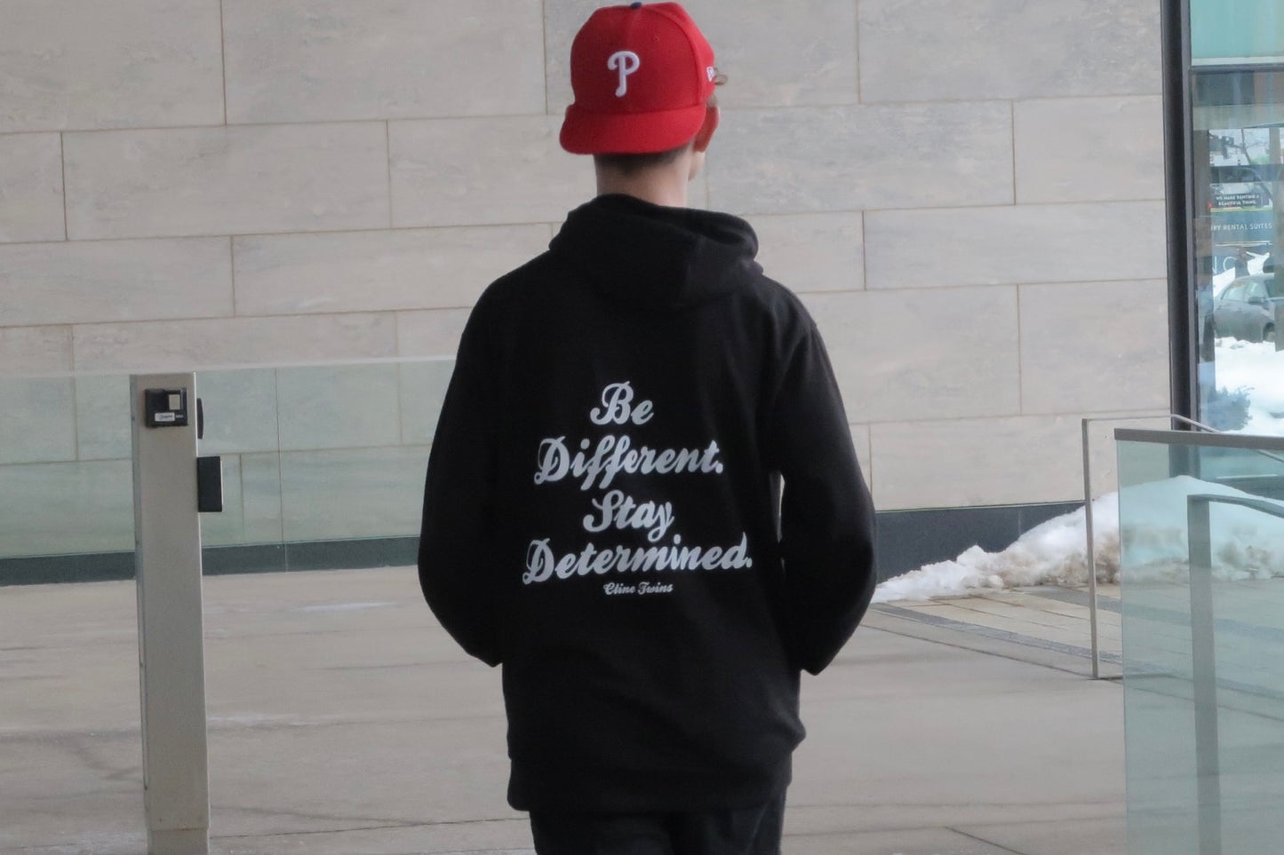 Be Different. Stay Determined. Hoodie